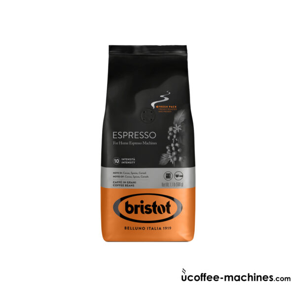 Кава Кава зернова Bristot Espresso 65/35 0,5кг Фото