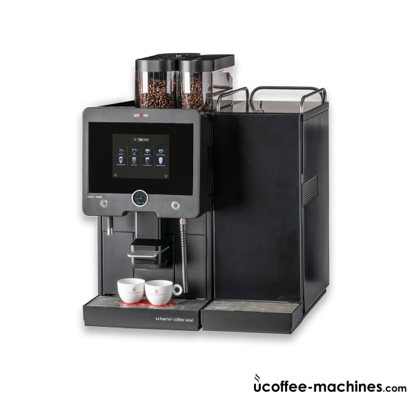  Суперавтоматична кавомашина Schaerer Coffee Soul + холодильник Фото