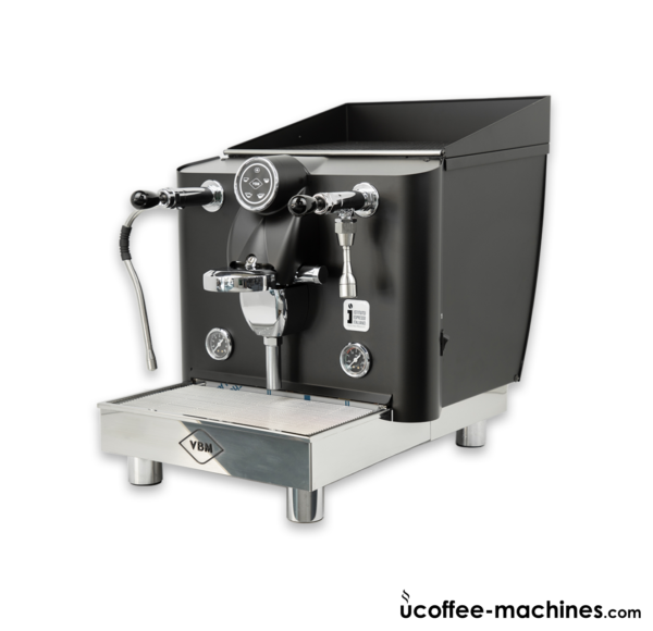 Кофемашины Профессиональная Итальянская кофеварка VBM LOLLO Elettronica 1GR Black 240v Фото
