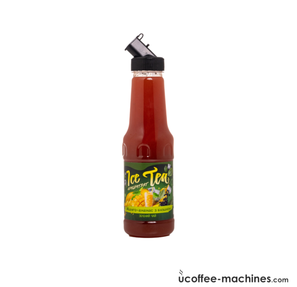 Сиропи для холодних та гарячих напоїв Ice tea (Айс ті) Bon Classic Манго Ананас Бузина 600 г Фото