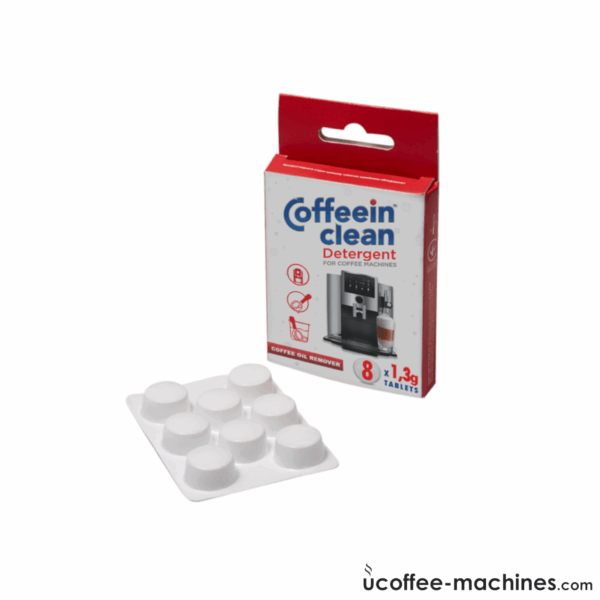 Средства для чистки и ухода Таблетки для удаления кофейных масел Coffeein clean Detergent 1,3 г, 8шт Фото