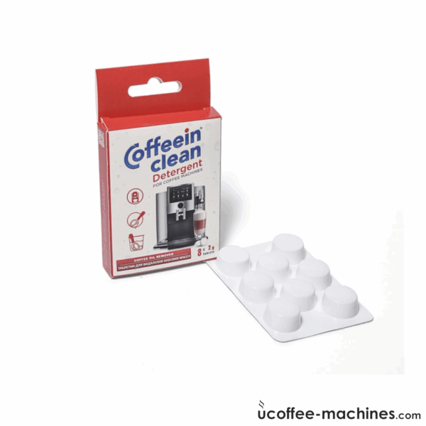 Средства для чистки и ухода Таблетки для удаления кофейных масел Coffeein clean Detergent 2 г, 8шт Фото
