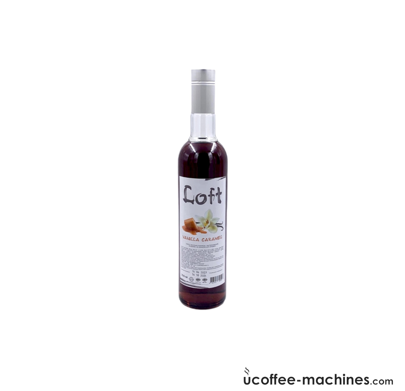 Купить Сиропи для холодних та гарячих напоїв Ванільна карамель Сироп Loft, 0,7 л Сиропи для холодних та гарячих напоїв Ванільна карамель Сироп Loft, 0,7 л Фото