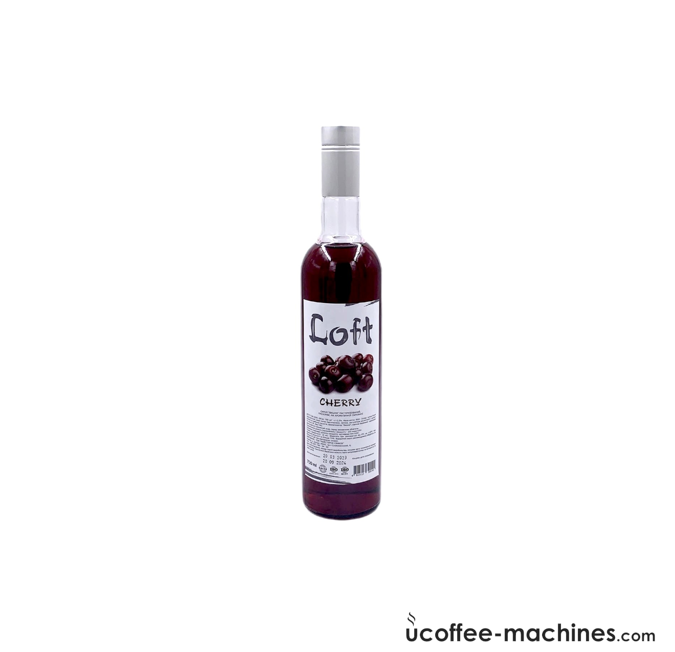 Купить Сиропы для холодных и горячих напитков Вишня Сироп Loft, 0,7 л Сиропы для холодных и горячих напитков Вишня Сироп Loft, 0,7 л Фото