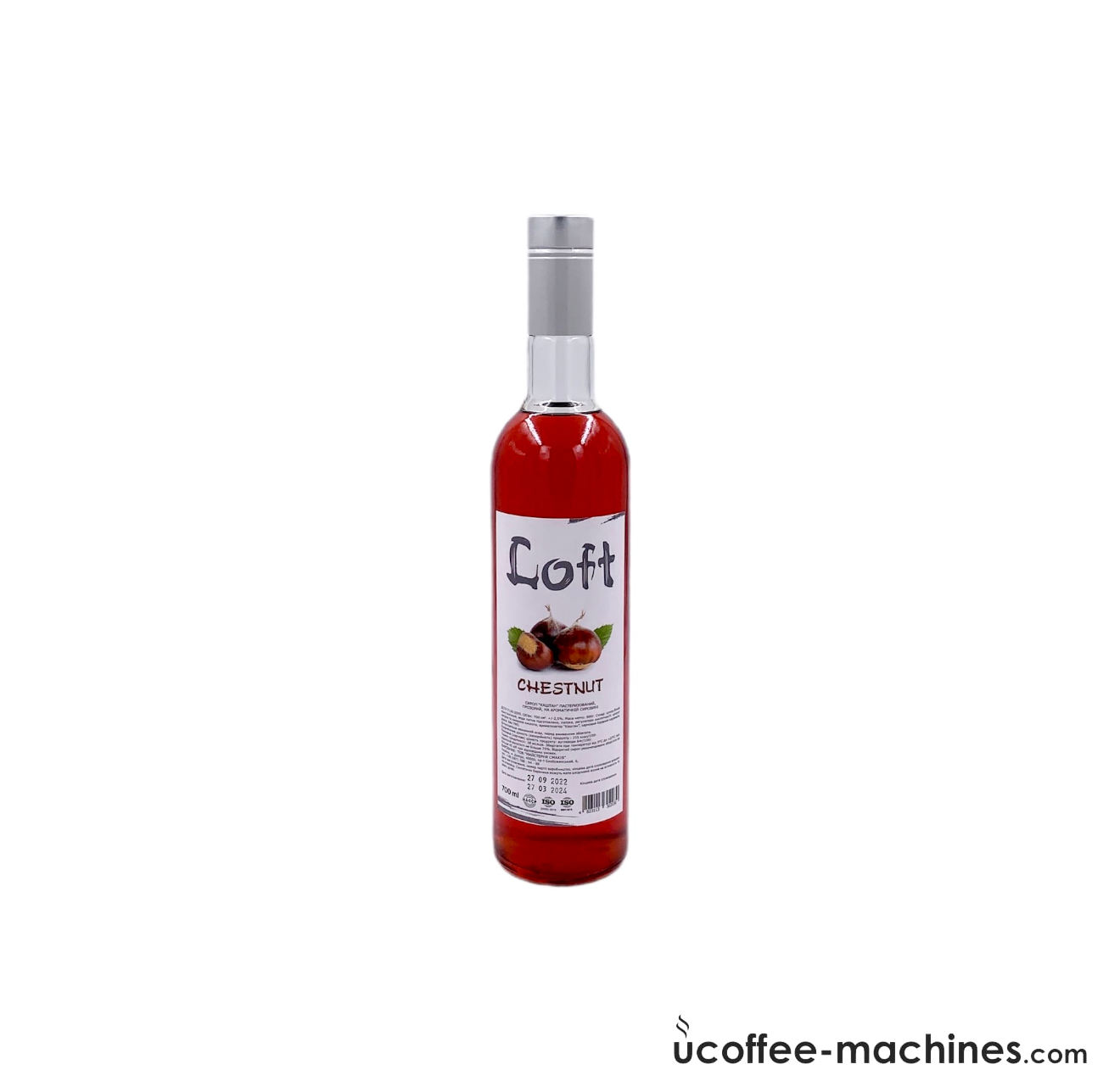 Купить Сиропы для холодных и горячих напитков Каштан Сироп Loft, 0,7 л Сиропы для холодных и горячих напитков Каштан Сироп Loft, 0,7 л Фото