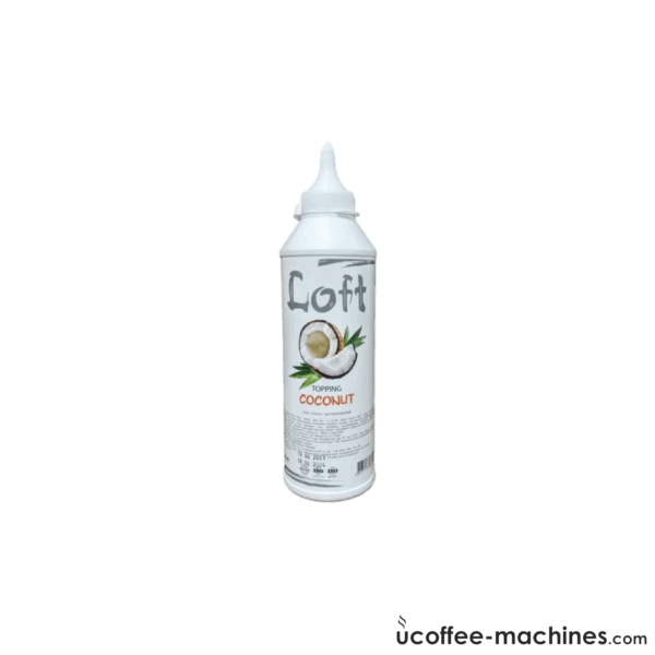Сиропы для холодных и горячих напитков Топпинг Loft соус "Кокос" 600 г Фото