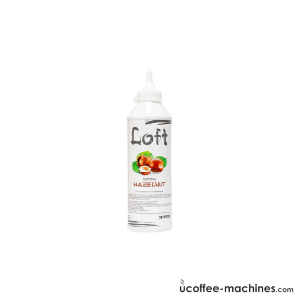 Сиропы для холодных и горячих напитков Топпинг Loft соус "Лесной орех" 600 г Фото