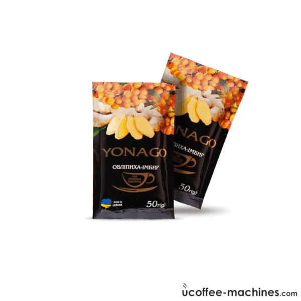 Купити Сиропи для холодних та гарячих напоїв Концентрат напою Чай Обліпиха-Імбир YONAGO, 50г Сиропи для холодних та гарячих напоїв Концентрат напою Чай Обліпиха-Імбир YONAGO, 50г Фото