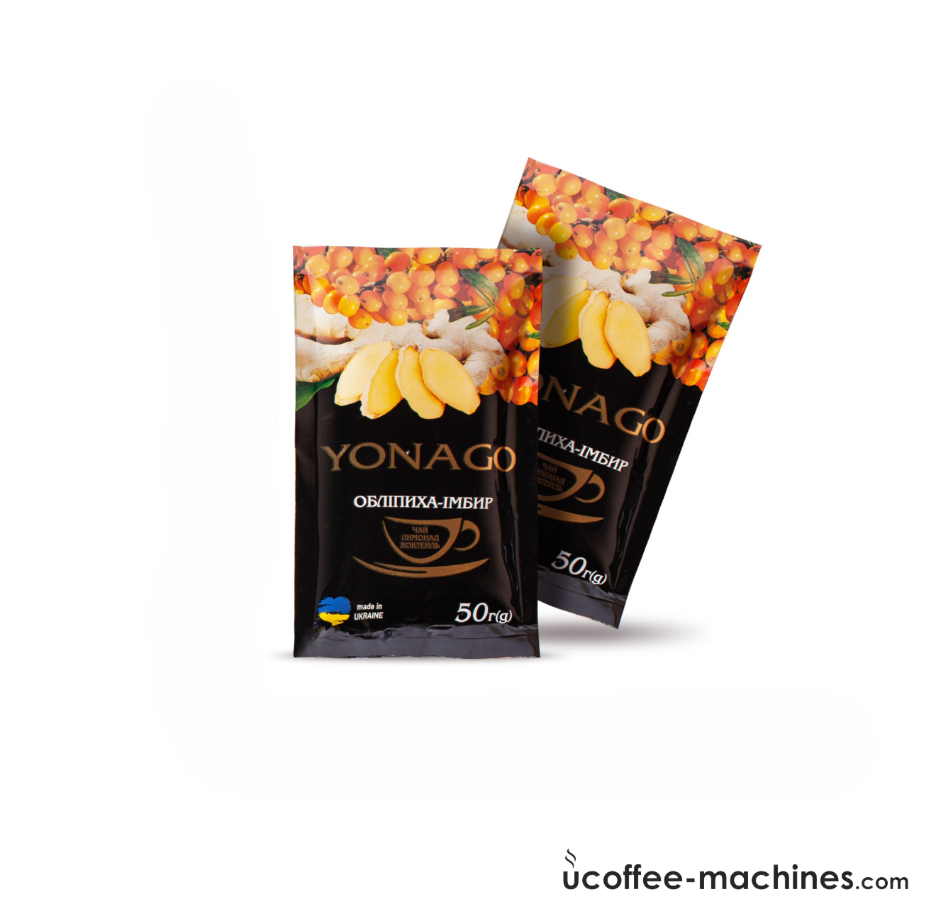 Купити Сиропи для холодних та гарячих напоїв Концентрат напою Чай Обліпиха-Імбир YONAGO, 50г Сиропи для холодних та гарячих напоїв Концентрат напою Чай Обліпиха-Імбир YONAGO, 50г Фото
