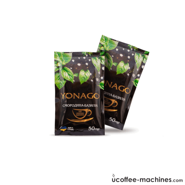 Купити Сиропи для холодних та гарячих напоїв Концентрат напою Чай Чорна смородина-Базилік YONAGO, 50г Сиропи для холодних та гарячих напоїв Концентрат напою Чай Чорна смородина-Базилік YONAGO, 50г Фото