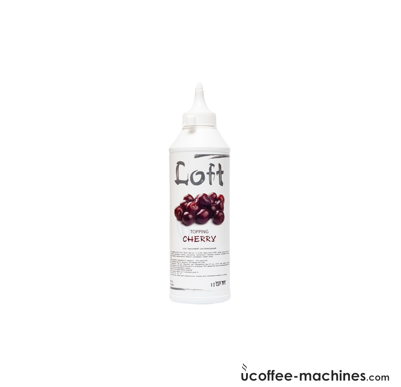 Купить Сиропы для холодных и горячих напитков Топпинг Loft соус "Вишня" 600 г Сиропы для холодных и горячих напитков Топпинг Loft соус "Вишня" 600 г Фото