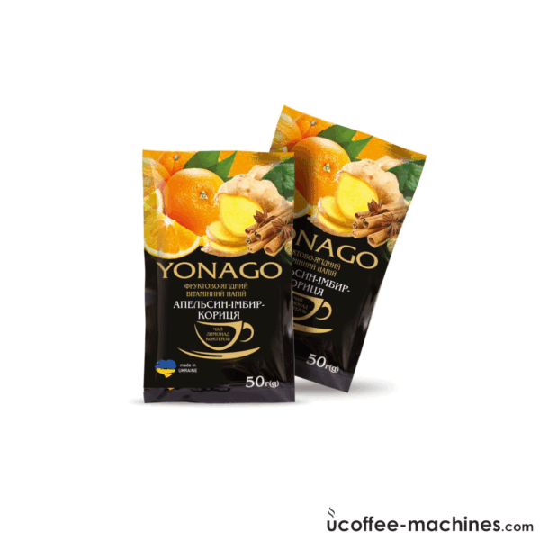 Купити Сиропи для холодних та гарячих напоїв Концентрат напою Чай Апельсин-Імбир-Кориця YONAGO, 50г Сиропи для холодних та гарячих напоїв Концентрат напою Чай Апельсин-Імбир-Кориця YONAGO, 50г Фото