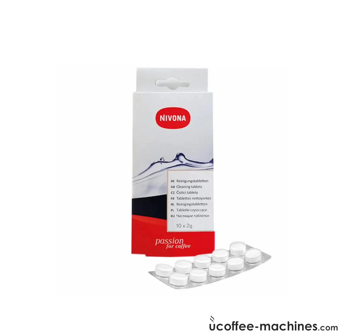 Купити Засоби для очистки та догляду Таблетки для очищення від кавових масел Nivona Засоби для очистки та догляду Таблетки для очищення від кавових масел Nivona Фото