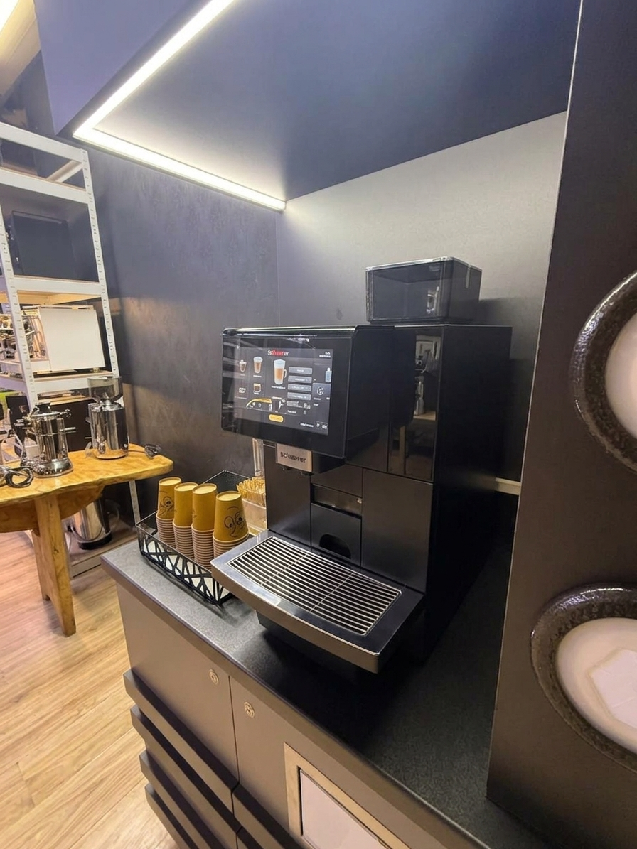 Купити Кав'ярні самообслуговування Кав'ярня самообслуговування DR. COFFEE F11PRO-B Кав'ярні самообслуговування Кав'ярня самообслуговування DR. COFFEE F11PRO-B Фото