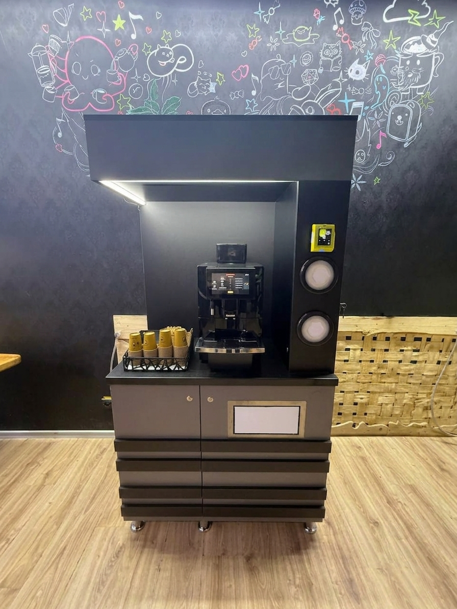 Купити Кав'ярні самообслуговування Кав'ярня самообслуговування DR. COFFEE F11PRO-B Кав'ярні самообслуговування Кав'ярня самообслуговування DR. COFFEE F11PRO-B Фото