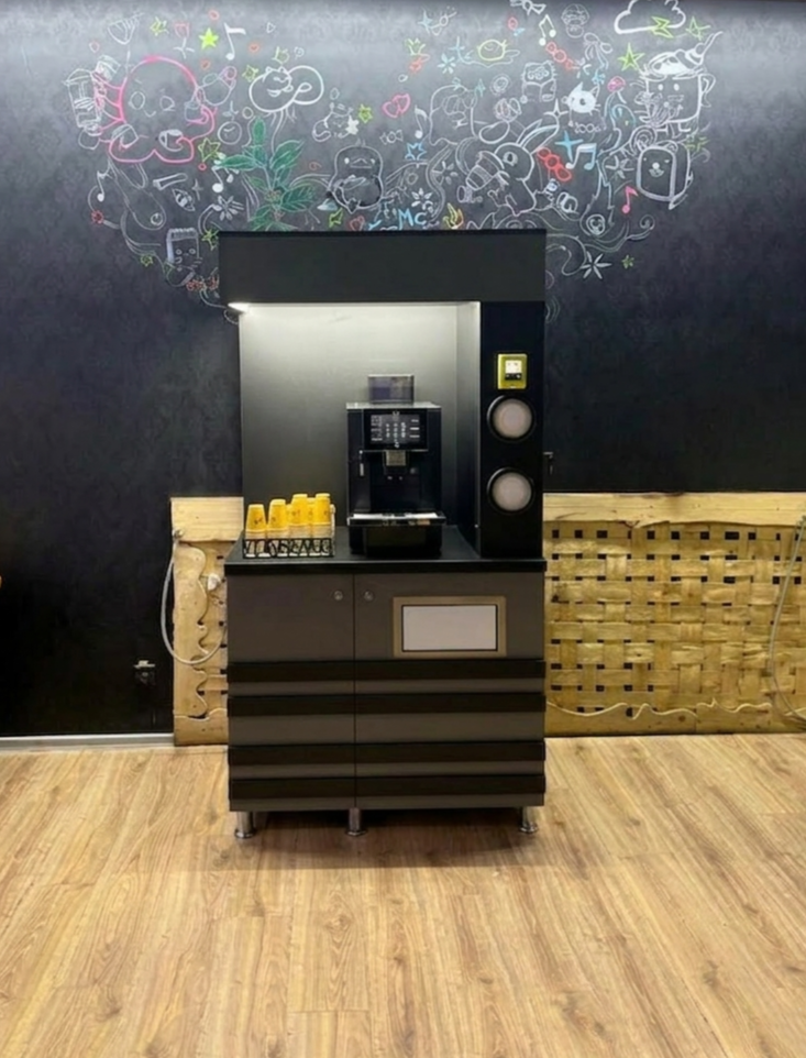 Купити Кав'ярні самообслуговування Кав'ярня самообслуговування DR. COFFEE F11PRO-B Кав'ярні самообслуговування Кав'ярня самообслуговування DR. COFFEE F11PRO-B Фото