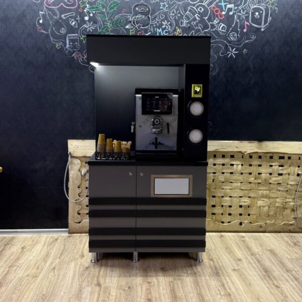 Кав'ярні самообслуговування Кав'ярня самообслуговування Rheavendors rhTT1 V+ Inox Екран 10" (сухе молоко) Фото