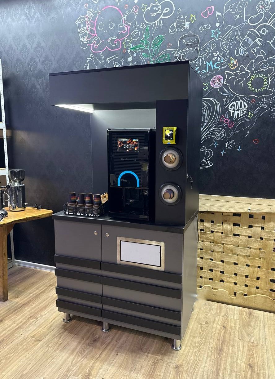 Купити Кав'ярні самообслуговування Кав'ярня самообслуговування нова Bianchi Gaia Style RY (сухе молоко) Кав'ярні самообслуговування Кав'ярня самообслуговування нова Bianchi Gaia Style RY (сухе молоко) Фото